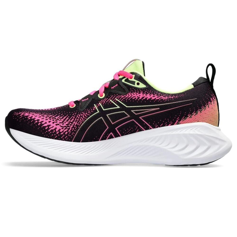 ASICS Women's Gel-Cumulus 25 Shoes, Black/Hot Pink Size 8 M - Picture 4 of 7